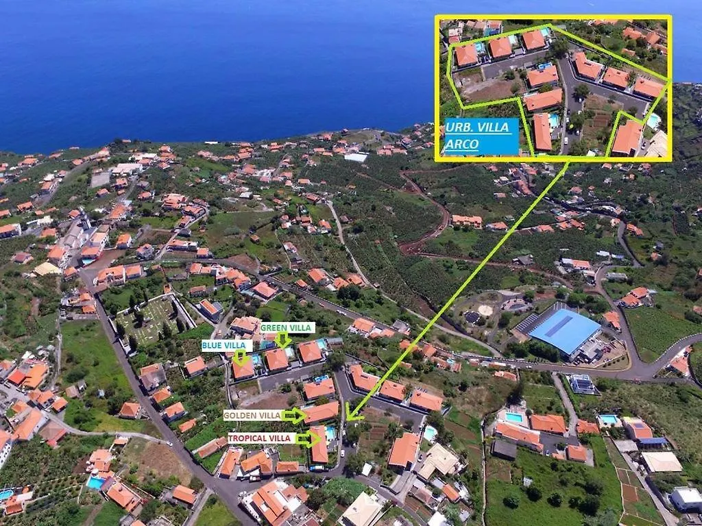 Tropical Villa Arco da Calheta